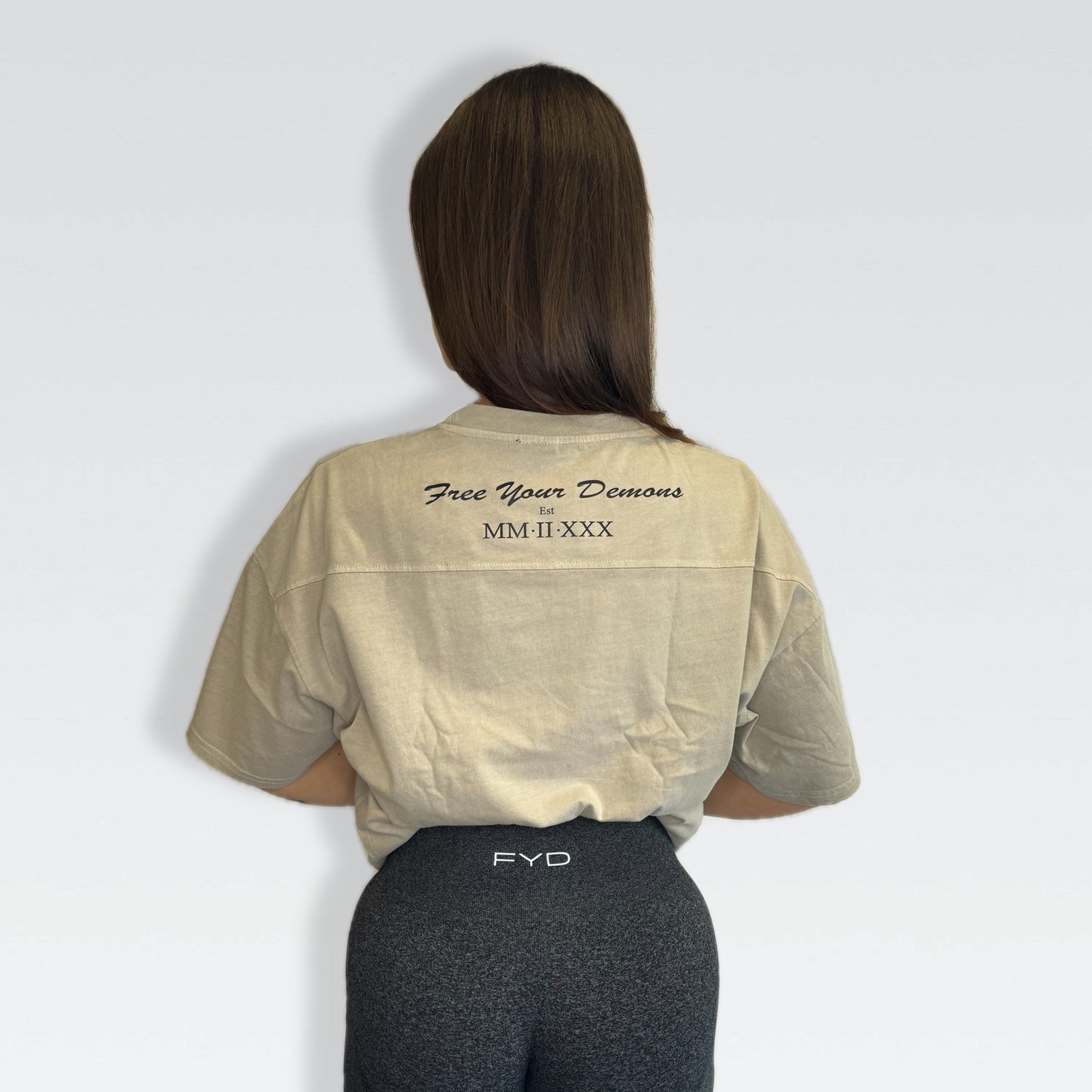 Beige 1st Edition FYD Oversized Tee