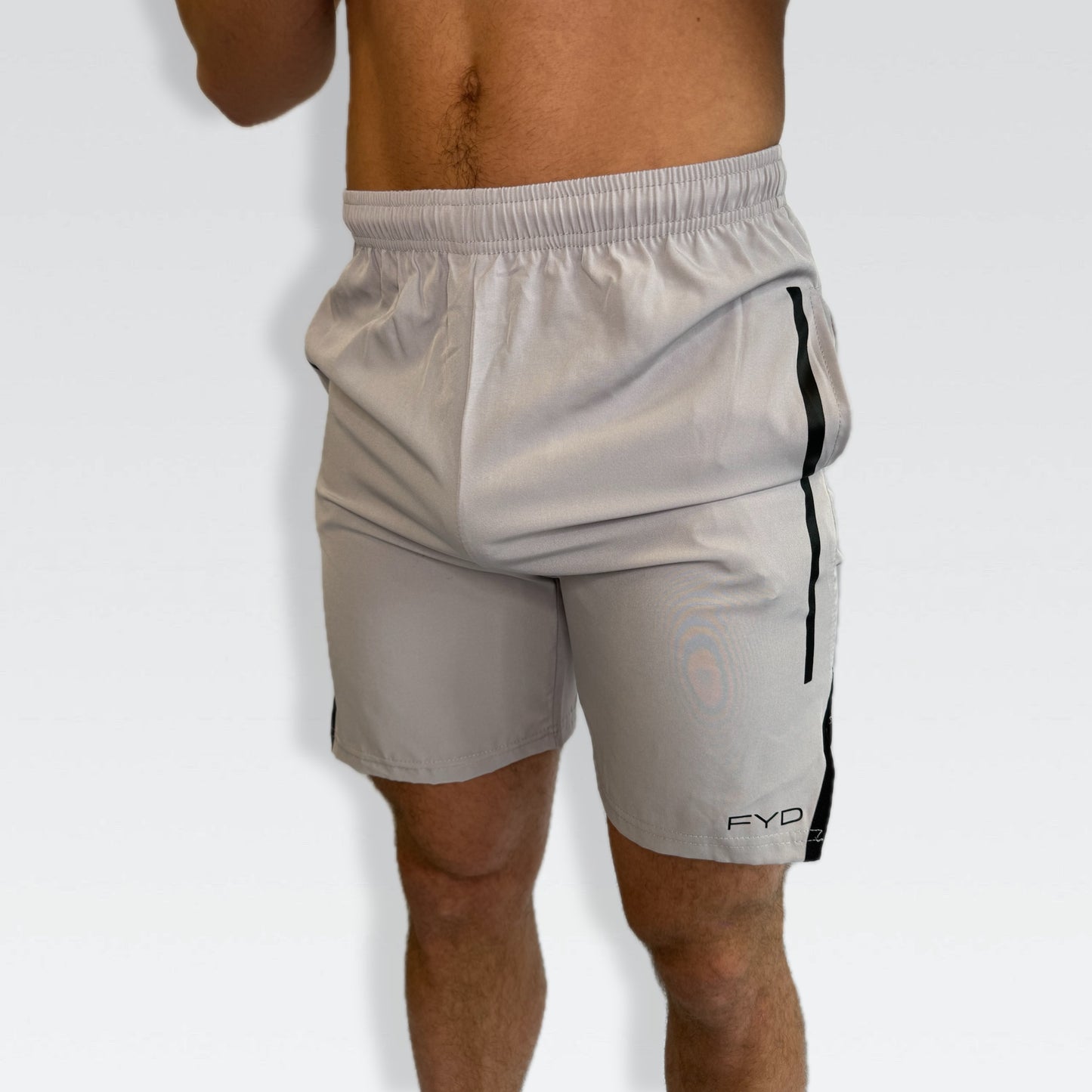 Mens Grey FYD Training Shorts