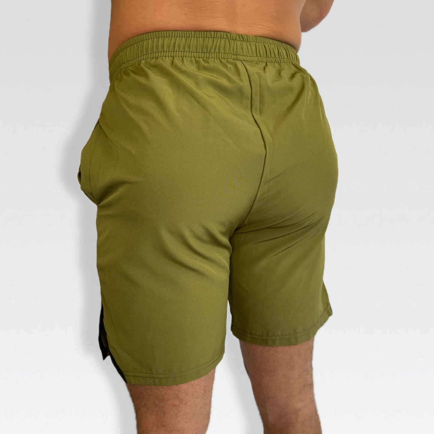 Mens Khaki FYD Training Shorts