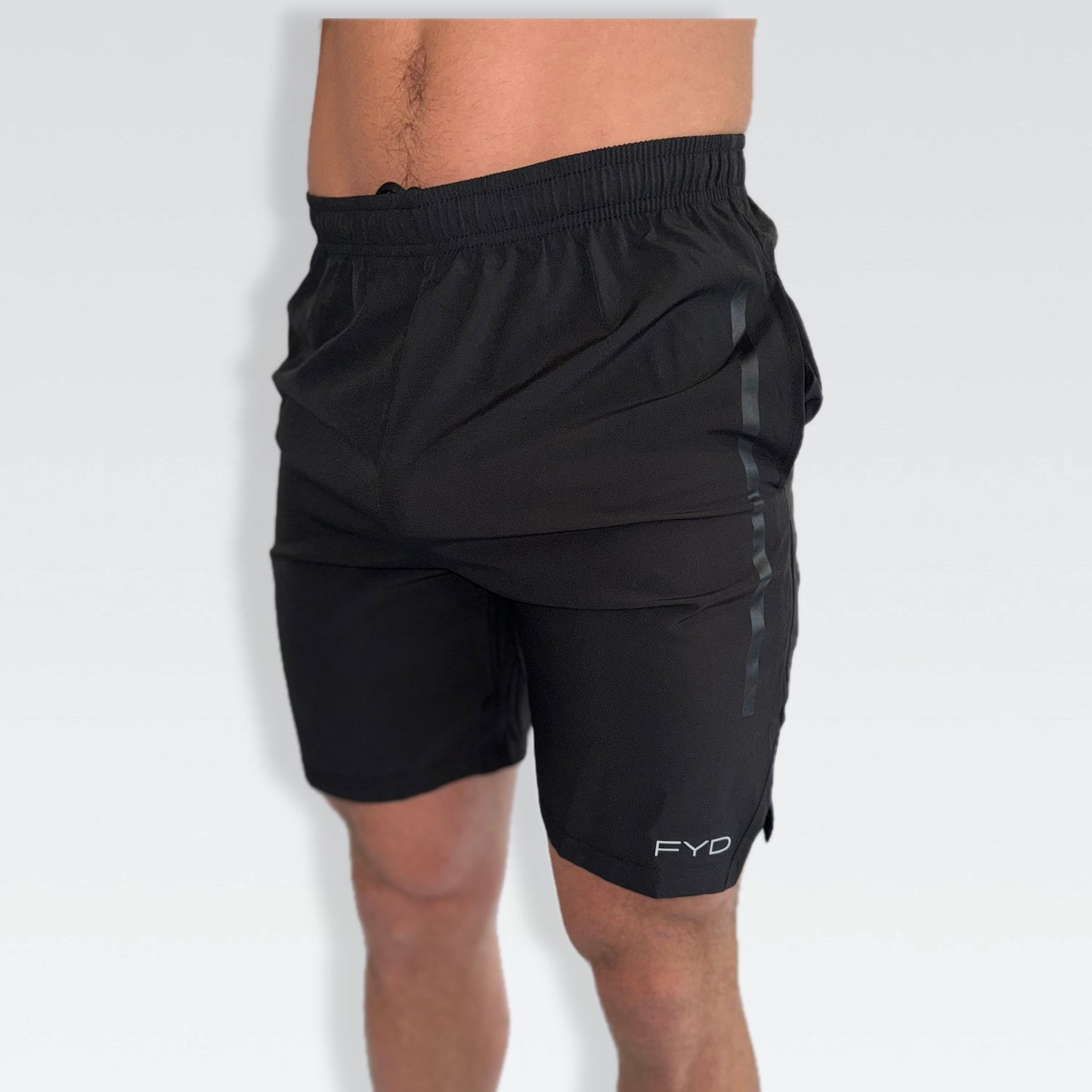 Mens Black FYD Training Shorts
