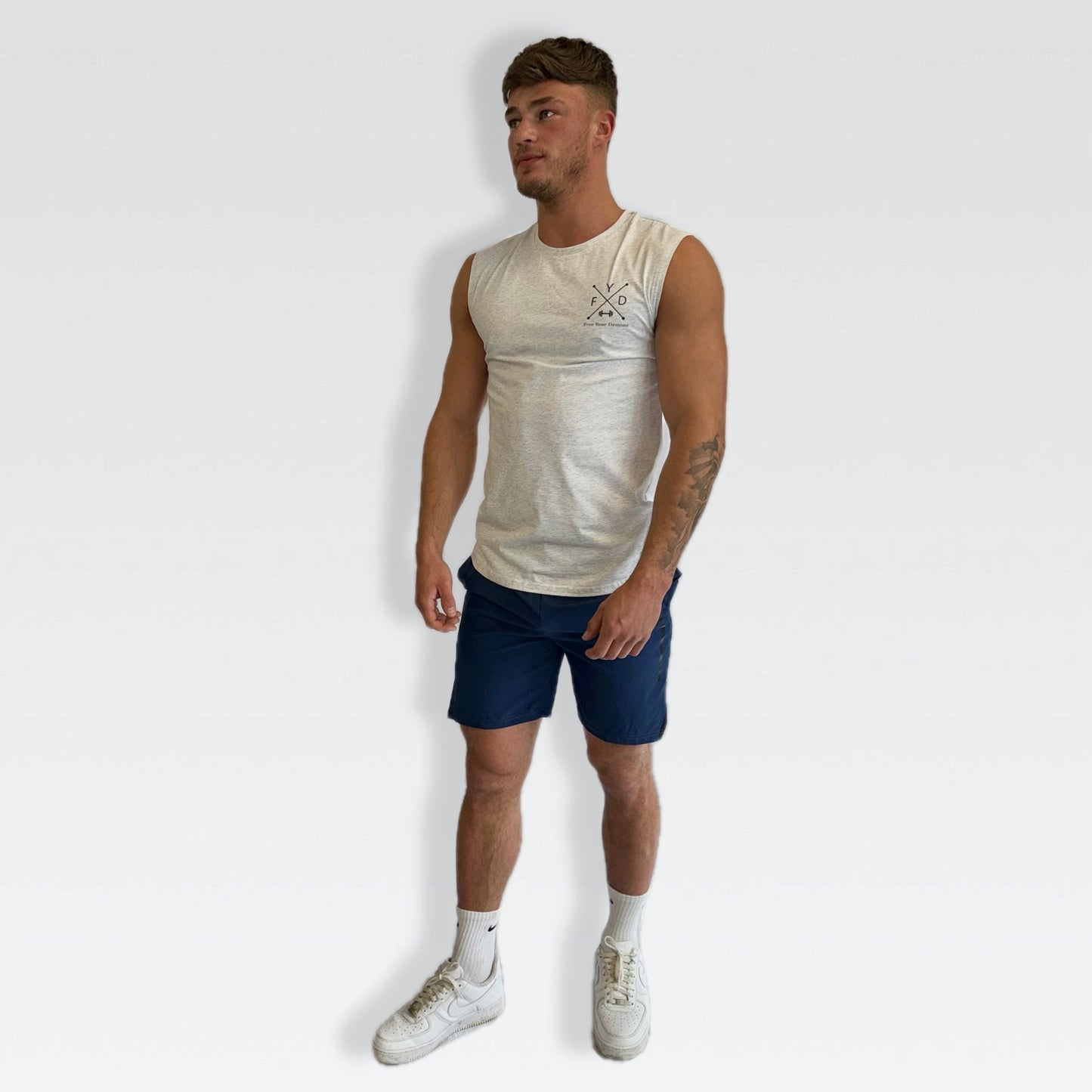 Mens Blue FYD Training Shorts