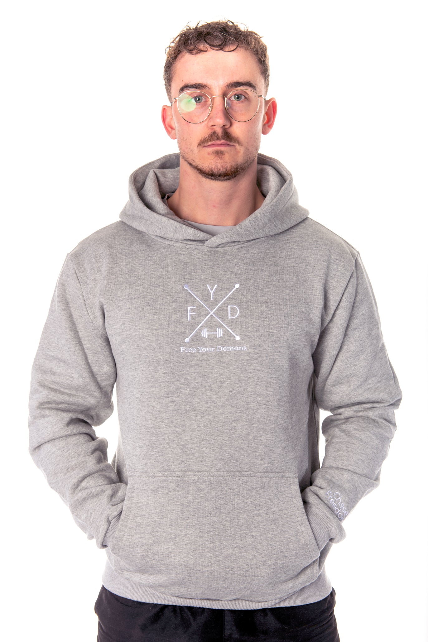 Grey 1st Edition FYD Pullover Hoodie – FYD Fitness