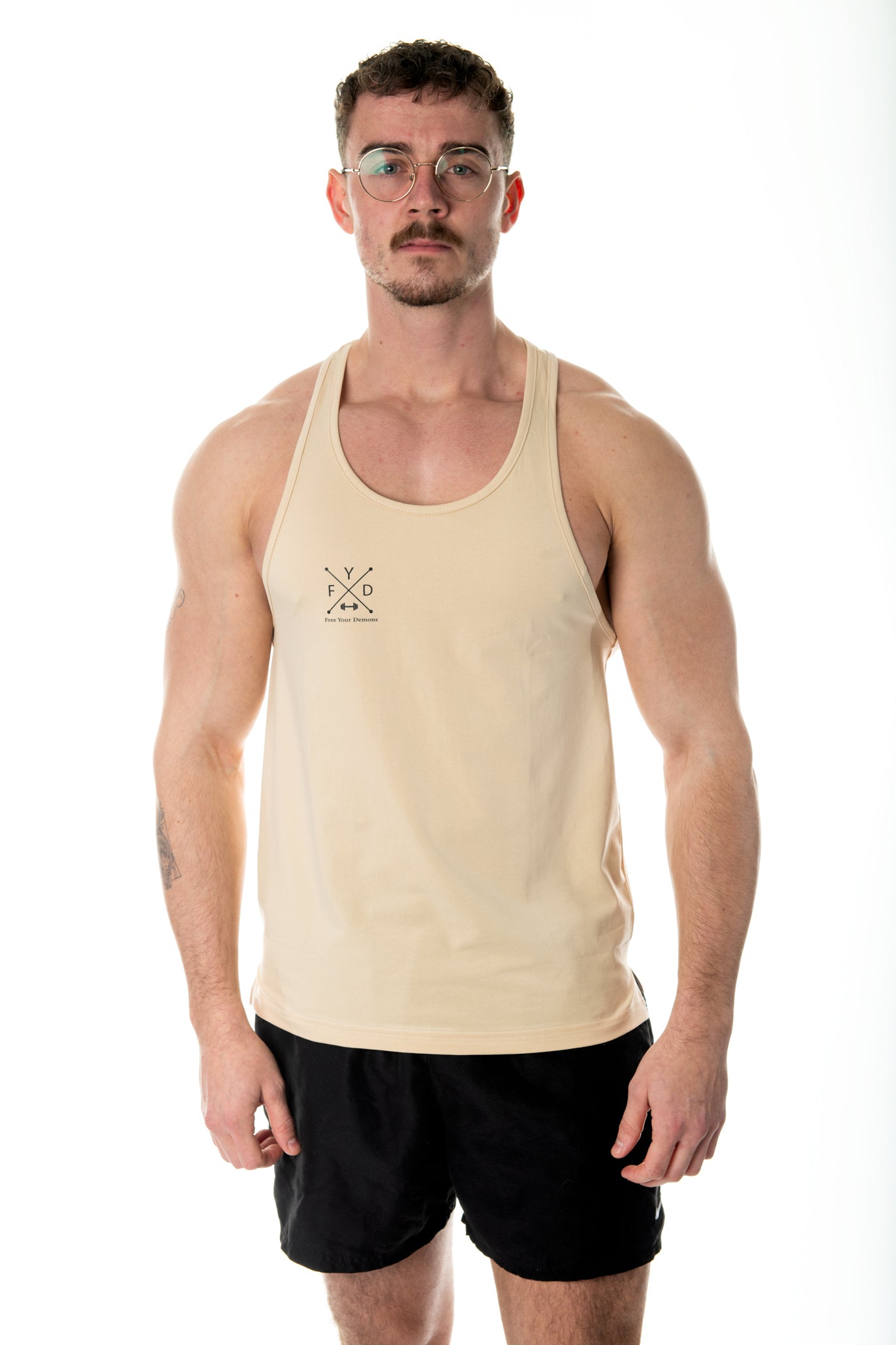 Beige 1st Edition FYD Gym Vest