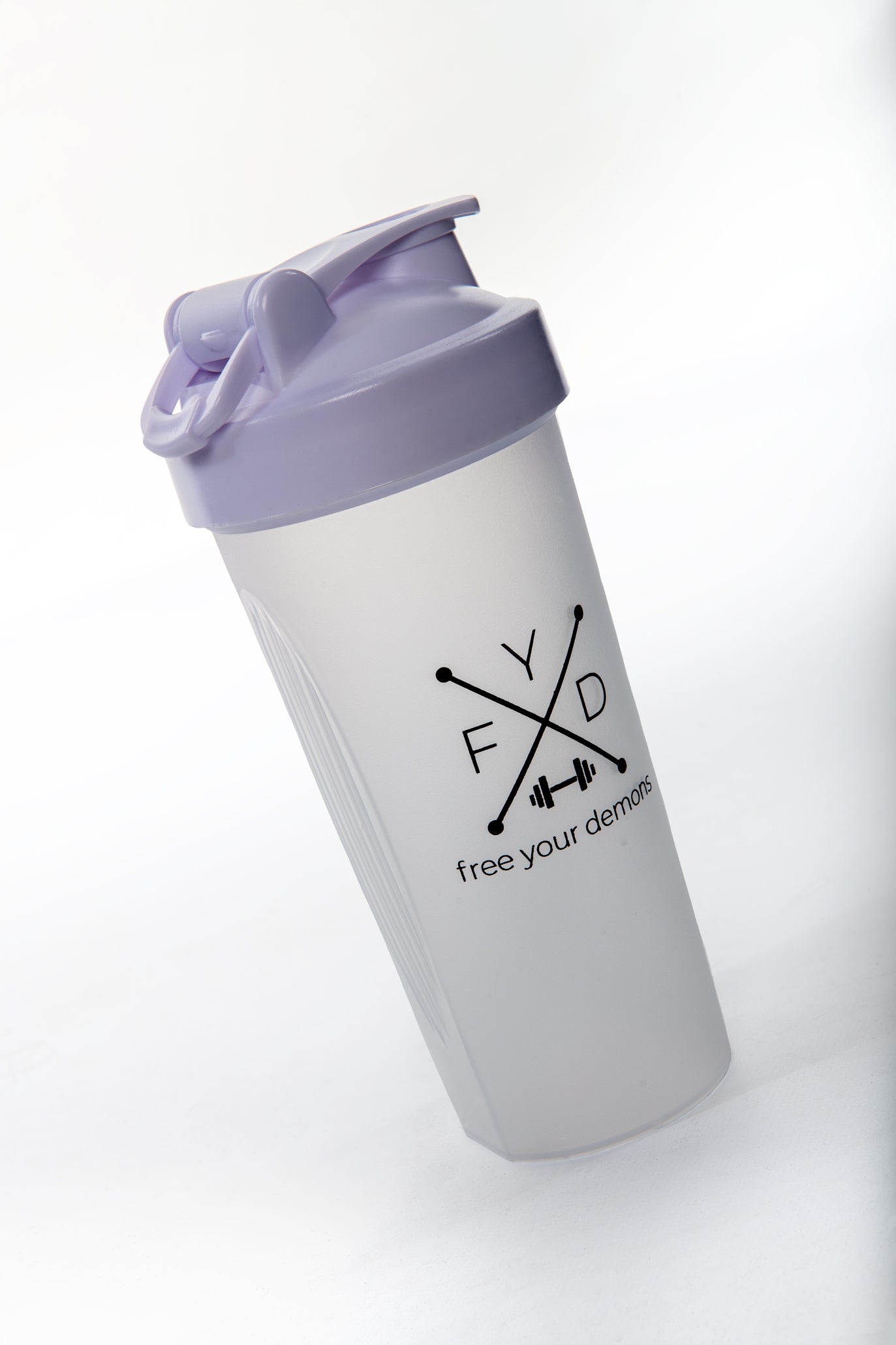 White FYD Shaker Bottle