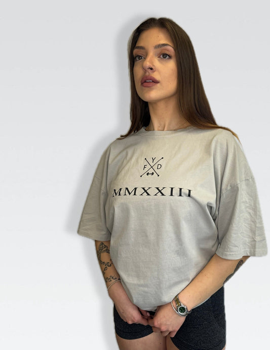 Grey 1st Edition FYD Oversized Tee
