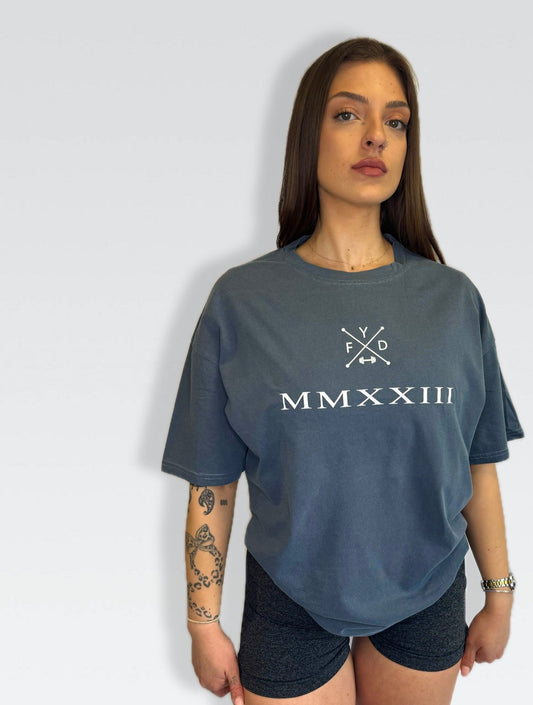 Petrol Blue 1st Edition FYD Oversized Tee