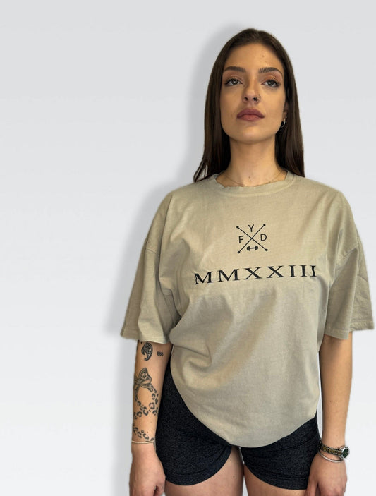 Beige 1st Edition FYD Oversized Tee