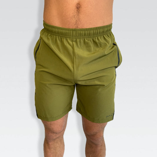 Mens Khaki FYD Training Shorts