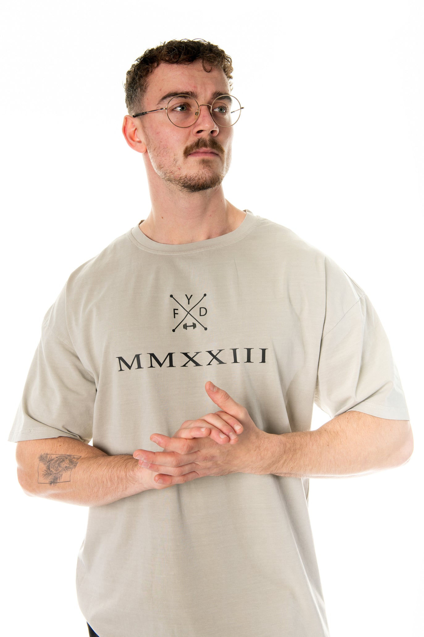 Beige 1st Edition FYD Oversized Tee