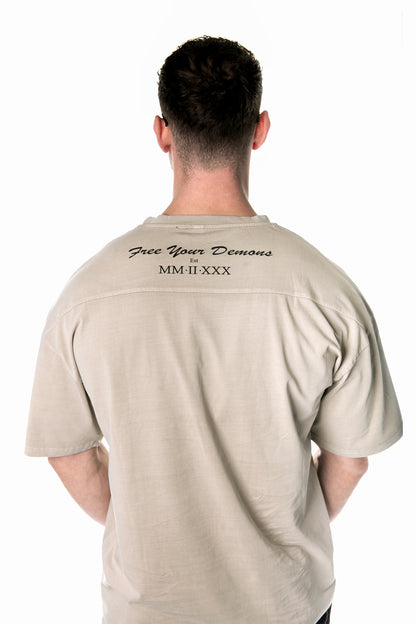 Beige 1st Edition FYD Oversized Tee