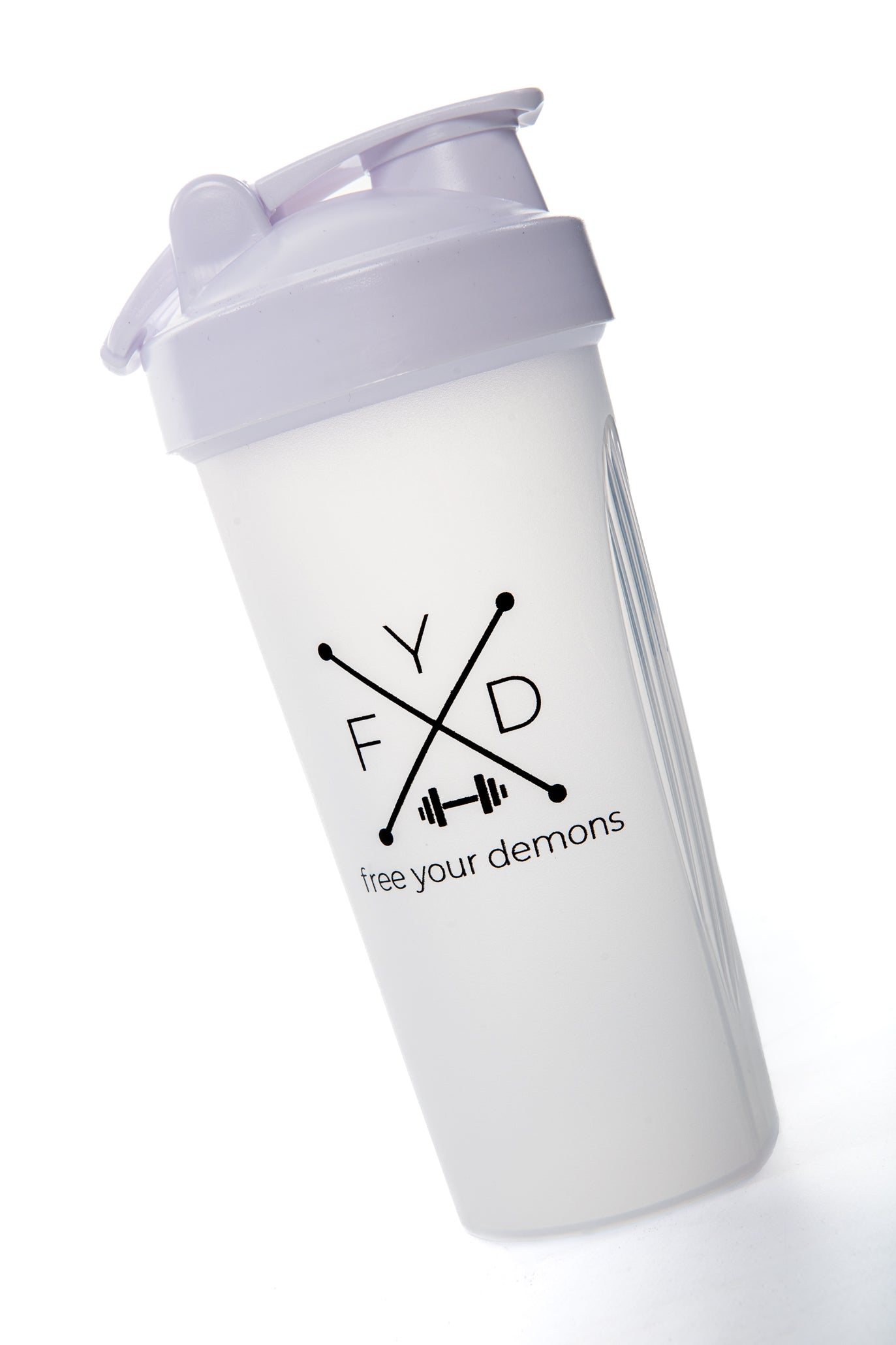White FYD Shaker Bottle
