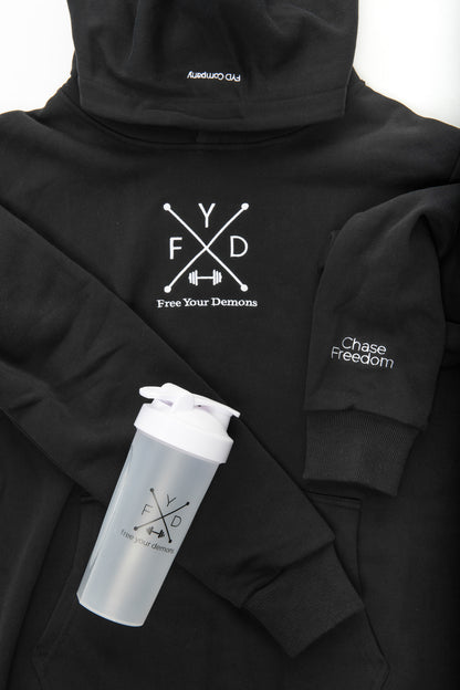 White FYD Shaker Bottle